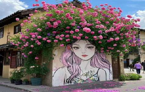 平湖怎么设计网红打卡墙绘