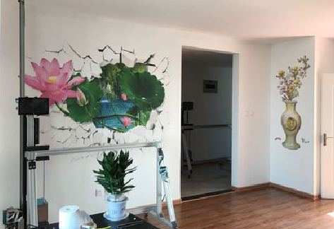 平湖墙体彩绘相比墙纸的优势。